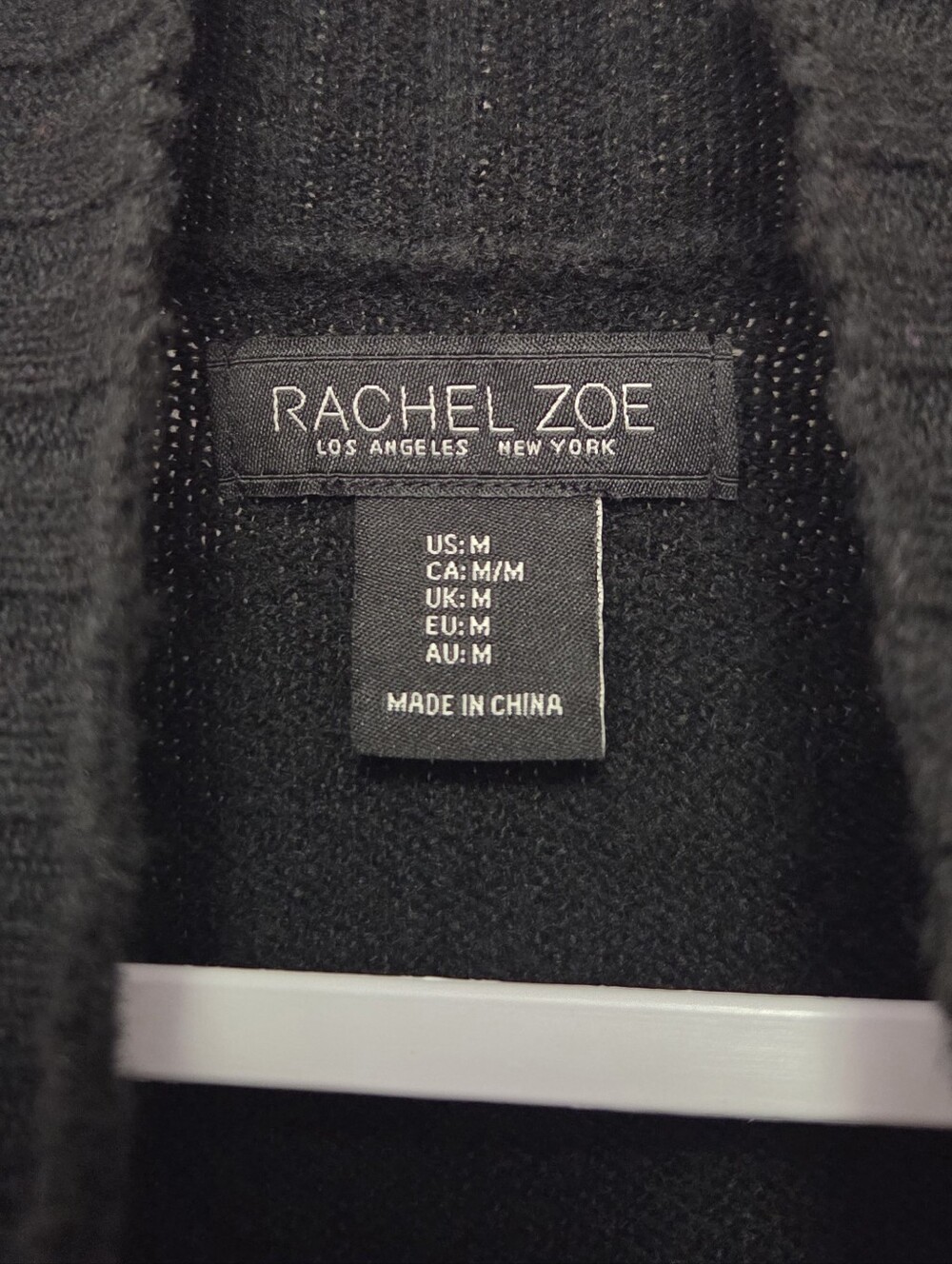 Rachel Zoe Women's Turtleneck Sweater Black - Picture 4 of 6